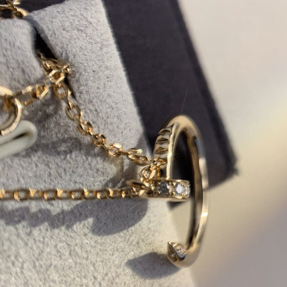 ¡®lume Jewelry¡¯JUSTE NECKLACE PINK GOLD