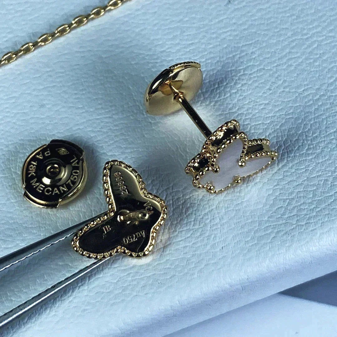 ¡®lume Jewelry¡¯SWEET BUTTERFLY MOP EARSTUDS