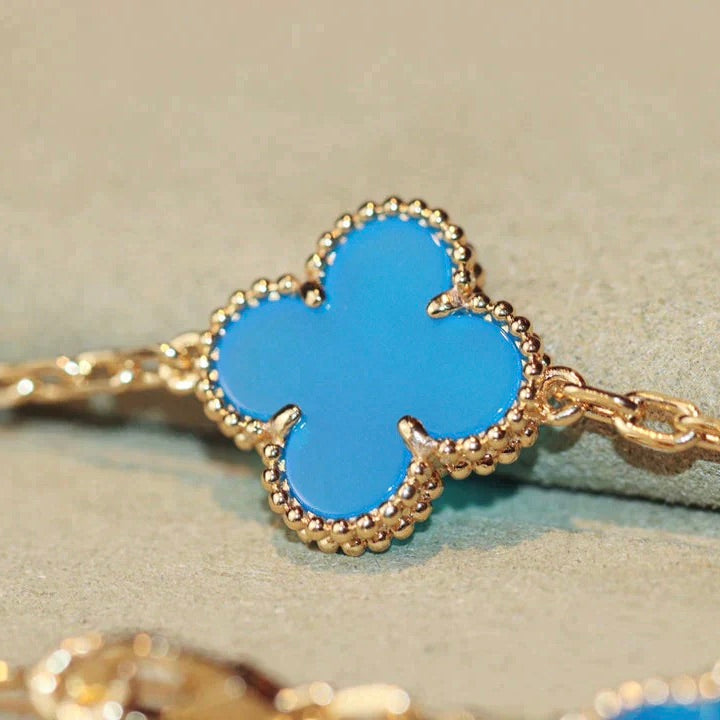 ¡®lume Jewelry¡¯CLOVER 20 MOTIFS TURQUOISE GOLD