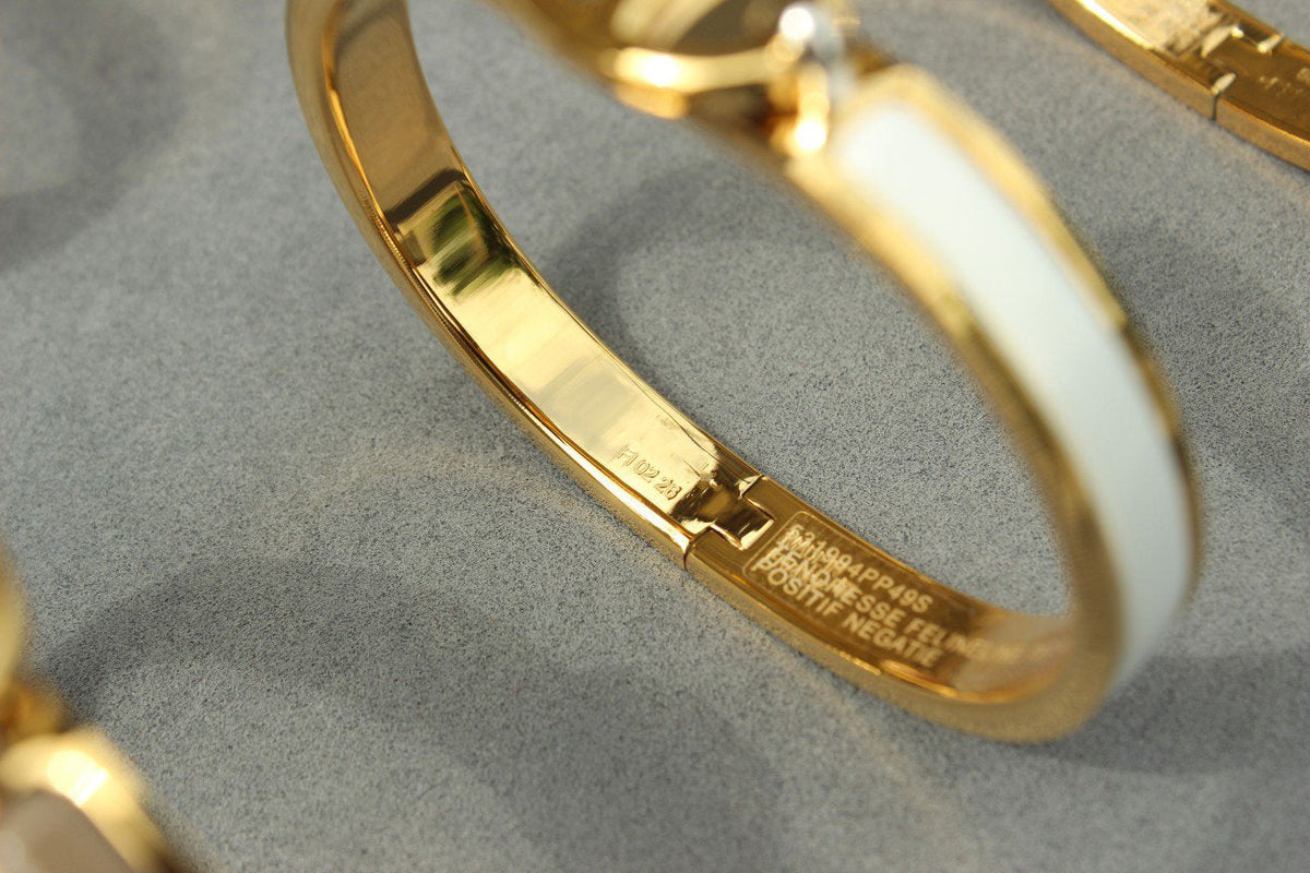 ¡®lume Jewelry¡¯CLIC CHAINE GOLD BRACELET