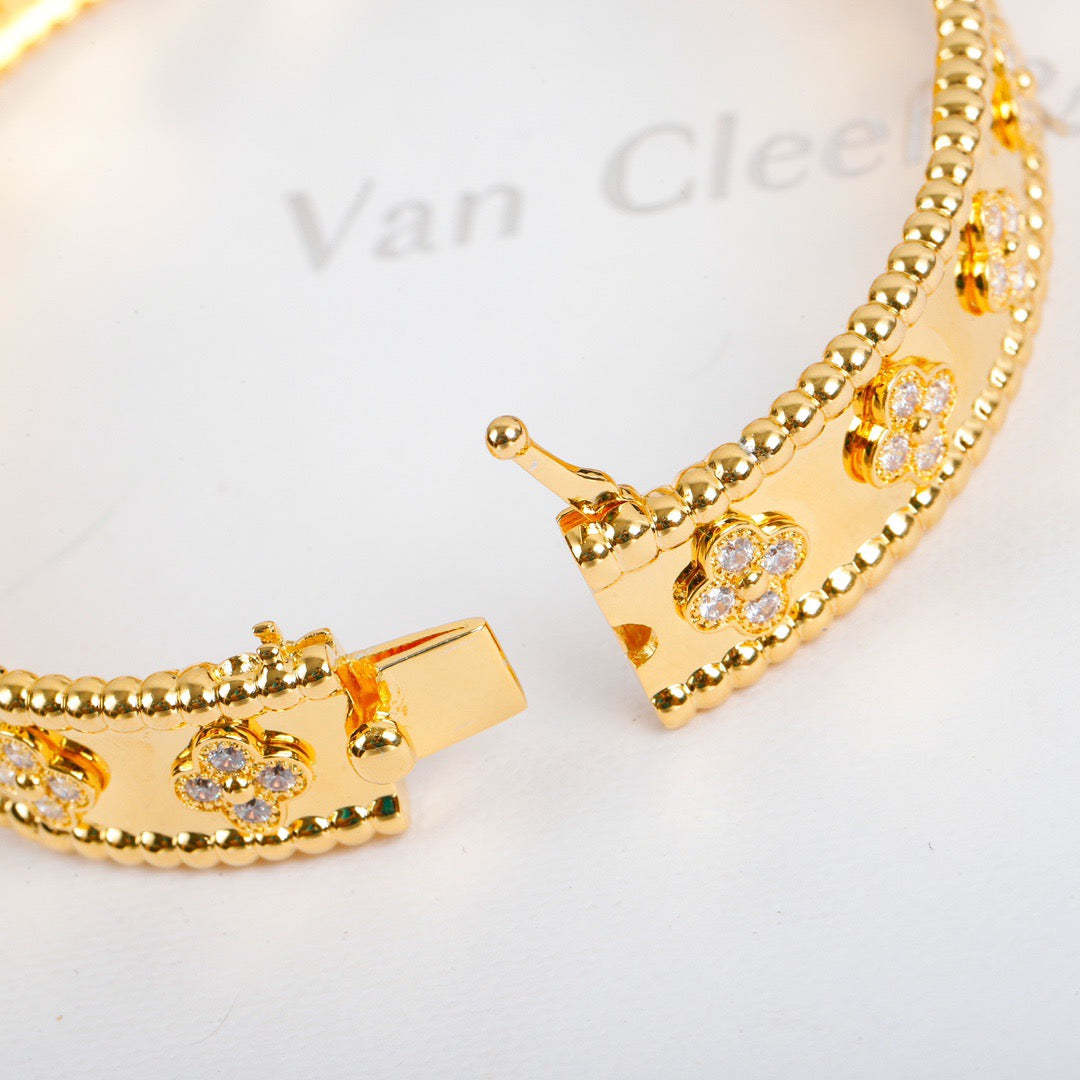 ¡®lume Jewelry¡¯CLOVER BRACELET 8MM DIAMONDS
