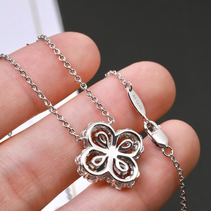 ¡®lume Jewelry¡¯LOOP NECKLACE FULL MOTIF DIAMOND 16MM MULTIPLE COLORS