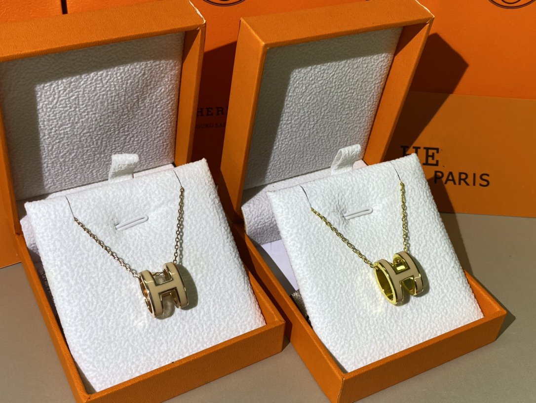 ¡®lume Jewelry¡¯HM CLIC YELLOW ENAMEL GOLD NECKLACE