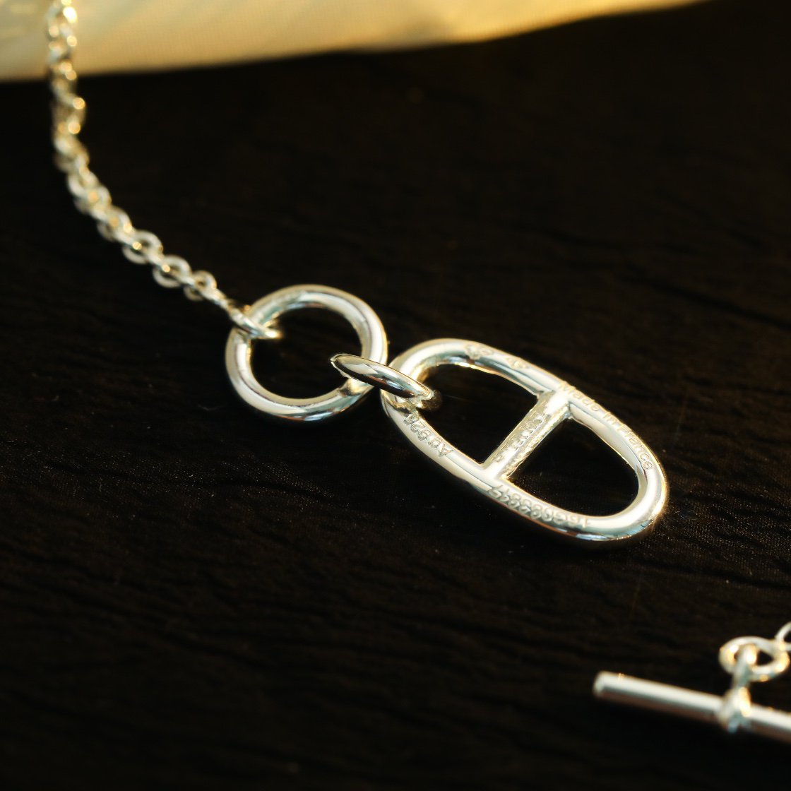 ¡®lume Jewelry¡¯HM CHAINE D'ANCRE PENDANT NECKLACE STERLING SILVER