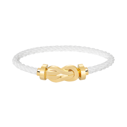 ¡®lume Jewelry¡¯CHANCE LARGE 8 FIGURE BUCKLE NO DIAMOND BRACELET GOLD