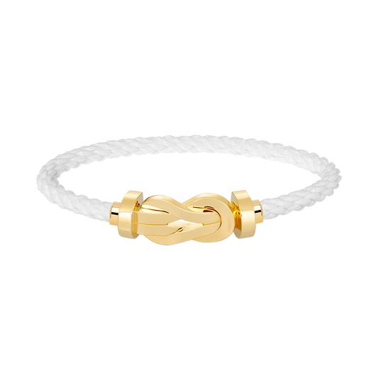 ¡®lume Jewelry¡¯CHANCE LARGE 8 FIGURE BUCKLE NO DIAMOND BRACELET GOLD