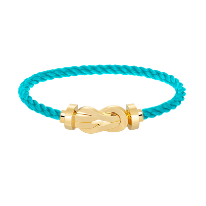 ¡®lume Jewelry¡¯CHANCE LARGE 8 FIGURE BUCKLE NO DIAMOND BRACELET GOLD