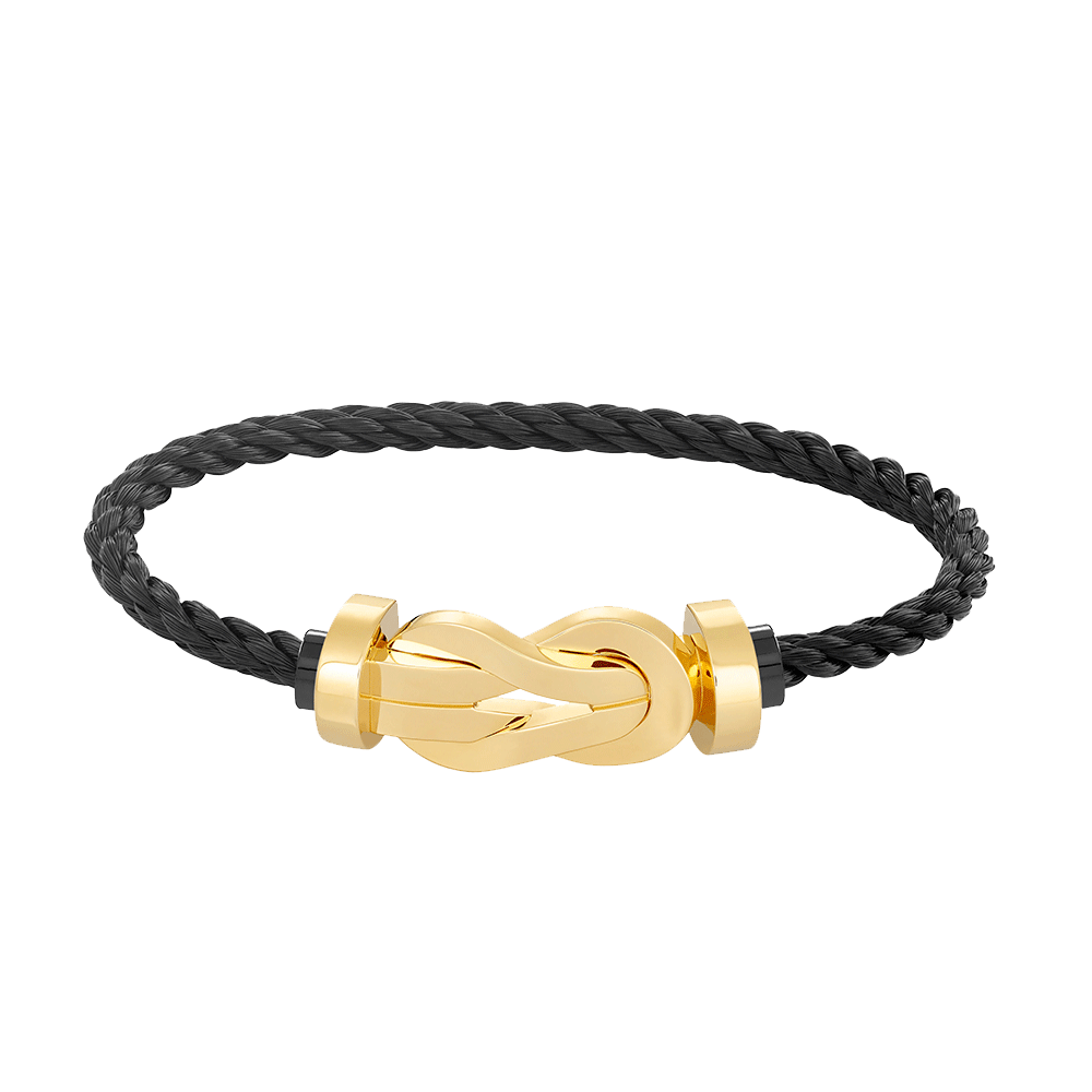 ¡®lume Jewelry¡¯CHANCE LARGE 8 FIGURE BUCKLE NO DIAMOND BRACELET GOLD