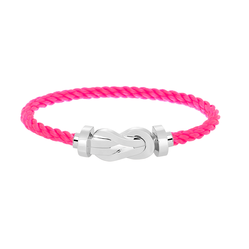 ¡®lume Jewelry¡¯CHANCE LARGE 8 FIGURE BUCKLE NO DIAMOND BRACELET SILVER