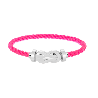 ¡®lume Jewelry¡¯CHANCE LARGE 8 FIGURE BUCKLE NO DIAMOND BRACELET SILVER