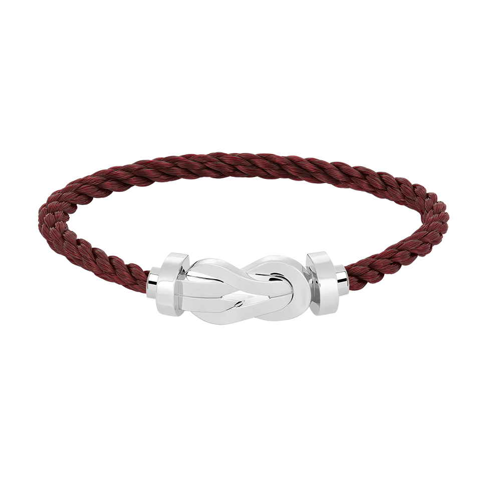 ¡®lume Jewelry¡¯CHANCE LARGE 8 FIGURE BUCKLE NO DIAMOND BRACELET SILVER
