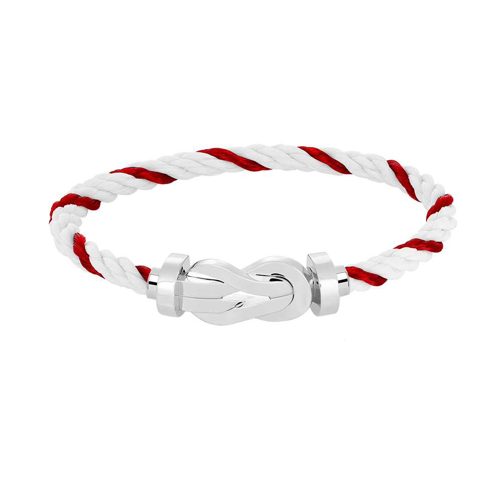 ¡®lume Jewelry¡¯CHANCE LARGE 8 FIGURE BUCKLE NO DIAMOND BRACELET SILVER
