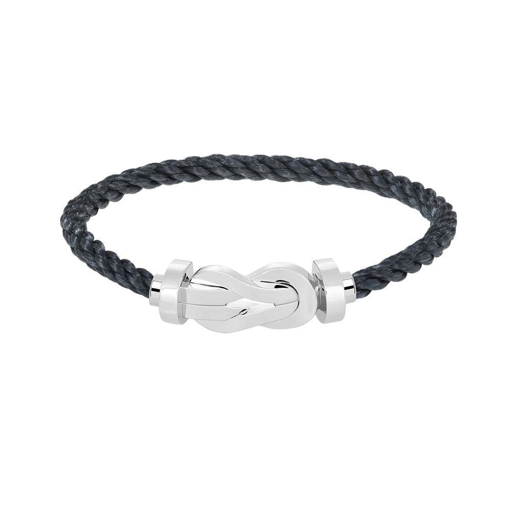 ¡®lume Jewelry¡¯CHANCE LARGE 8 FIGURE BUCKLE NO DIAMOND BRACELET SILVER