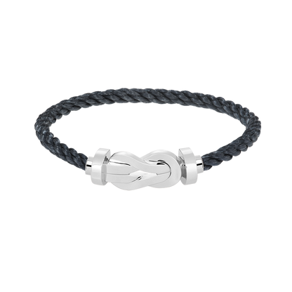 ¡®lume Jewelry¡¯CHANCE LARGE 8 FIGURE BUCKLE NO DIAMOND BRACELET SILVER