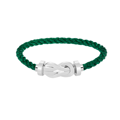 ¡®lume Jewelry¡¯CHANCE LARGE 8 FIGURE BUCKLE NO DIAMOND BRACELET SILVER
