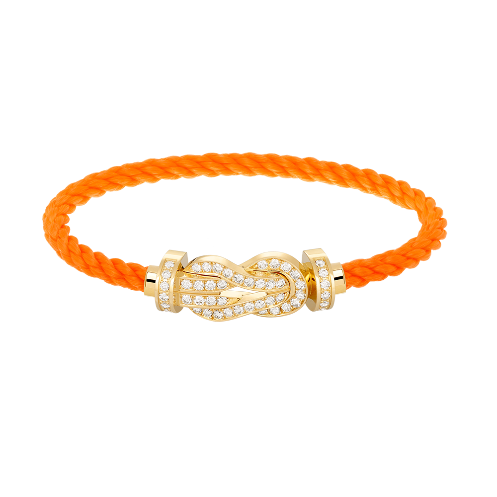 ¡®lume Jewelry¡¯CHANCE LARGE 8 FIGURE BUCKLE FULLDIAMOND BRACELET GOLD