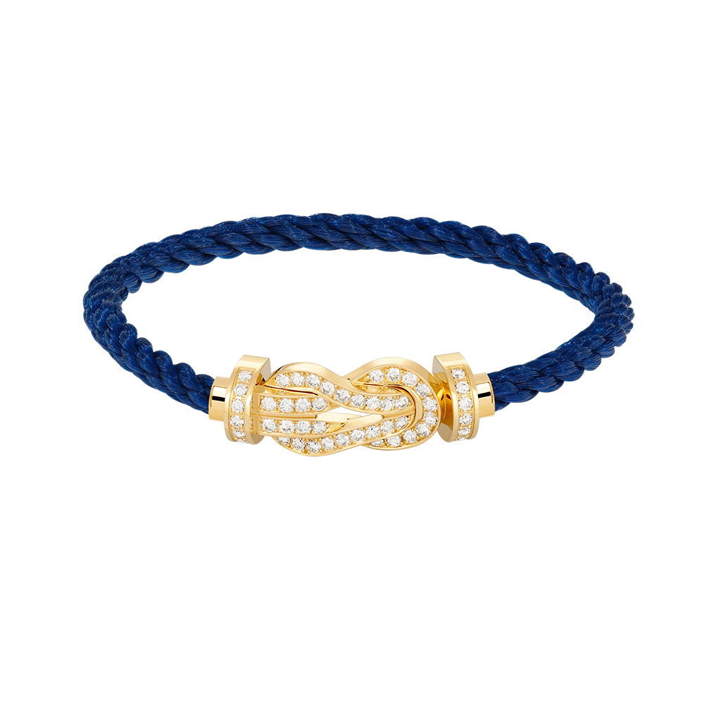¡®lume Jewelry¡¯CHANCE LARGE 8 FIGURE BUCKLE FULLDIAMOND BRACELET GOLD