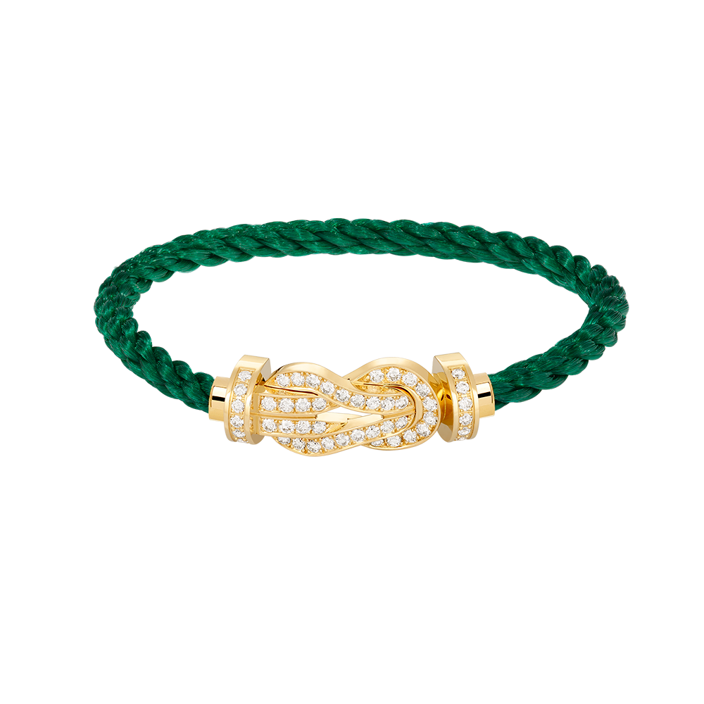 ¡®lume Jewelry¡¯CHANCE LARGE 8 FIGURE BUCKLE FULLDIAMOND BRACELET GOLD