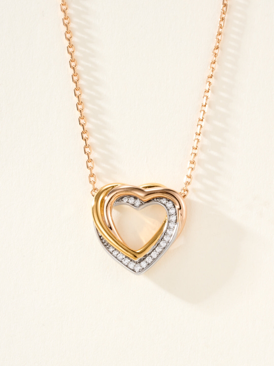 ¡®lume Jewelry¡¯Heart Ring Pendant Necklace