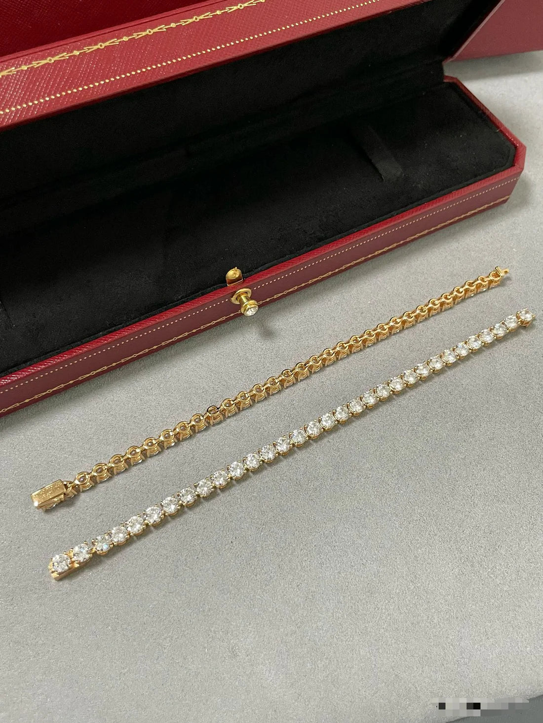 [lume Jewelry] TENNIS BRACELET WITH FULL DIAMOND SETTING
