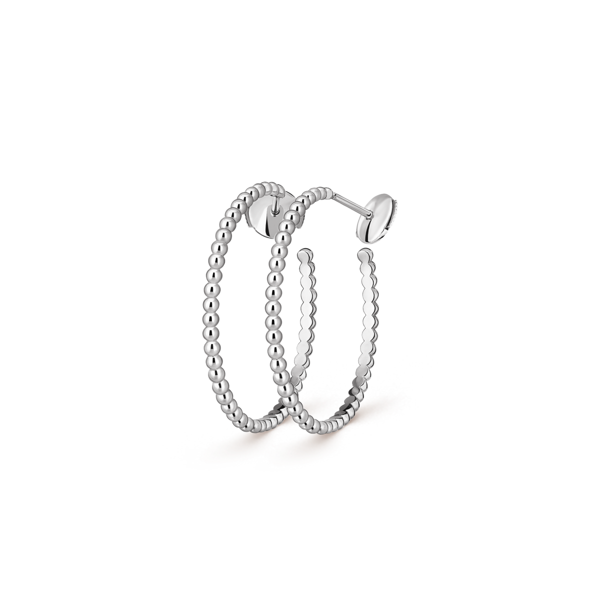 [lume Jewelry] SMOOTH BEAD STUD EARRINGS