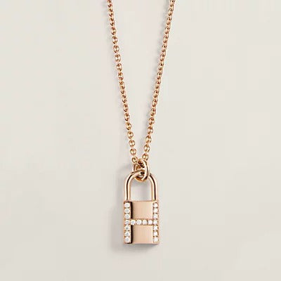 ¡®lume Jewelry¡¯HM ADVANCED NICHE LOCK HEAD NECKLACE DIAMONDS