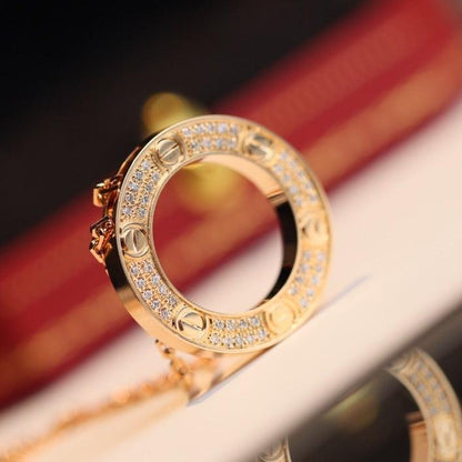 ¡®lume Jewelry¡¯LOVE NECKLACE ADJUSTABLE ROSE GOLD