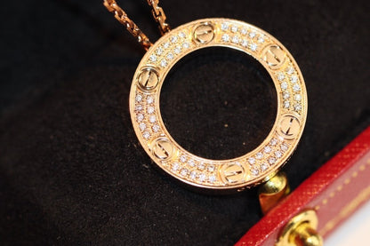 ¡®lume Jewelry¡¯LOVE NECKLACE ADJUSTABLE ROSE GOLD