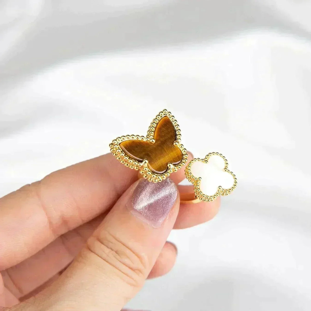 ¡®lume Jewelry¡¯LUCKY BETWEEN THE FINGER RING
