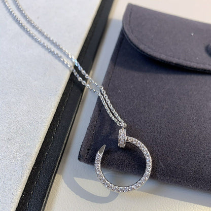 ¡®lume Jewelry¡¯JUSTE NECKLACE SILVER DIAMONDS