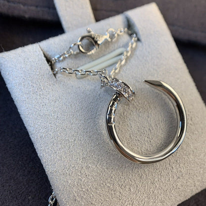 ¡®lume Jewelry¡¯JUSTE NECKLACE SILVER DIAMONDS