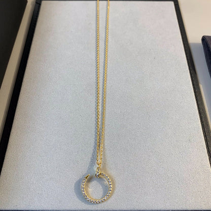 ¡®lume Jewelry¡¯JUSTE NECKLACE GOLD DIAMONDS