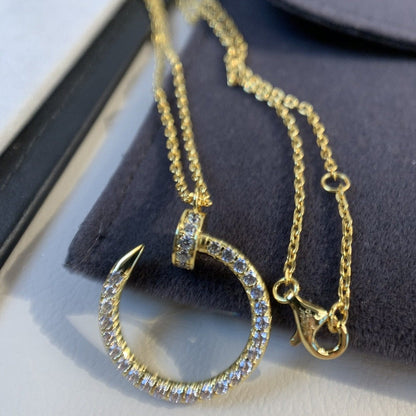¡®lume Jewelry¡¯JUSTE NECKLACE GOLD DIAMONDS