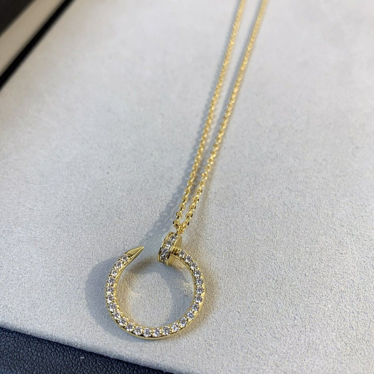 ¡®lume Jewelry¡¯JUSTE NECKLACE GOLD DIAMONDS