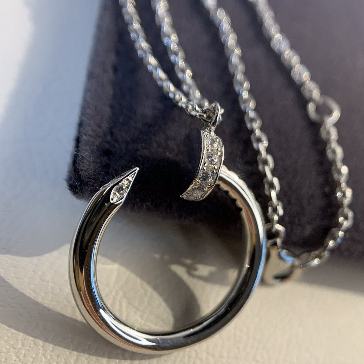 ¡®lume Jewelry¡¯JUSTE NECKLACE SILVER