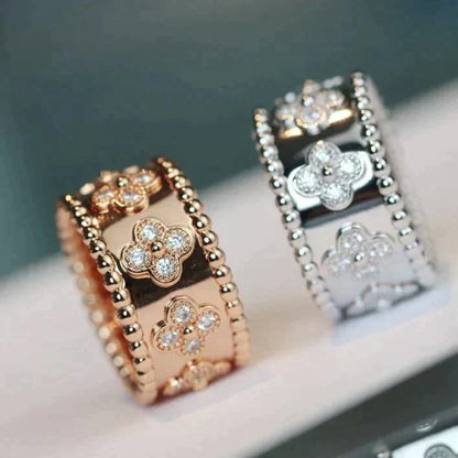 ¡®lume Jewelry¡¯CLOVER KALEIDOSCOPE RING 10MM