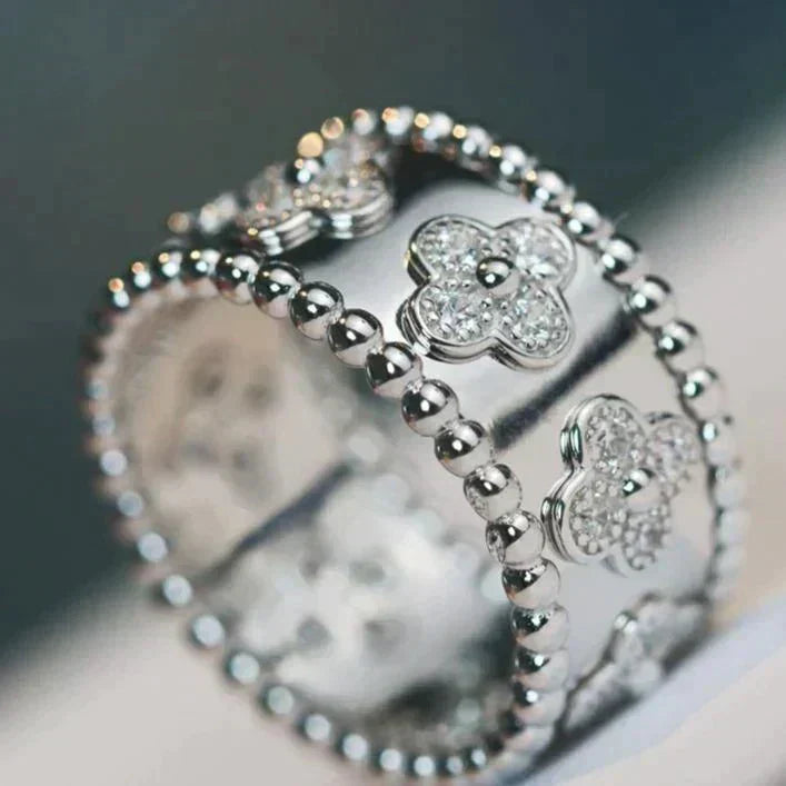 ¡®lume Jewelry¡¯CLOVER KALEIDOSCOPE RING 10MM
