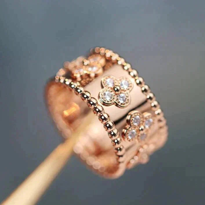 ¡®lume Jewelry¡¯CLOVER KALEIDOSCOPE RING 10MM