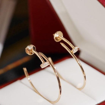 ¡®lume Jewelry¡¯JUSTE EARRINGS DIAMONDS 1.8MM