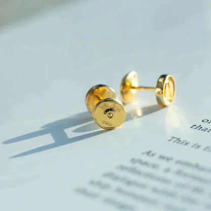 ¡®lume Jewelry¡¯LOVE EARRINGS GOLD 10MM