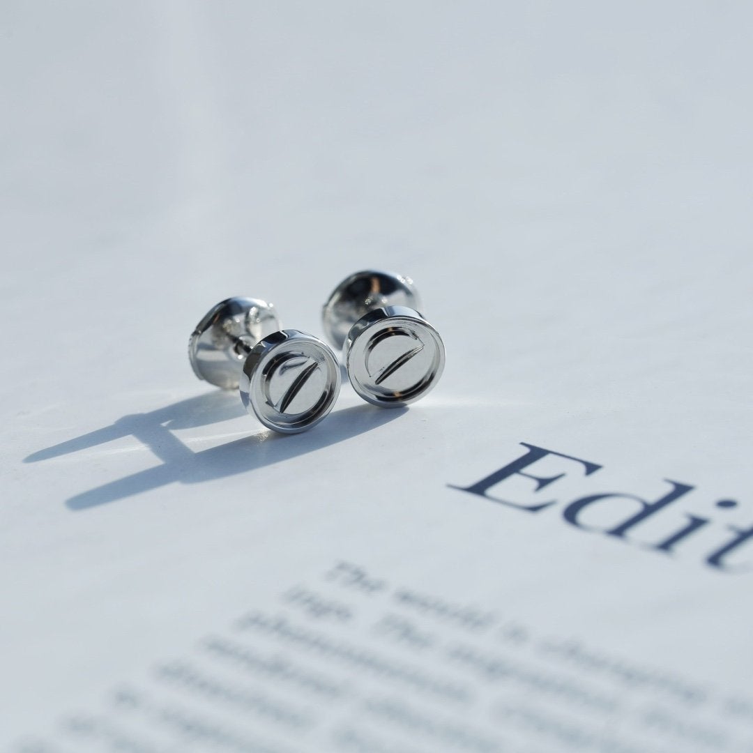 ¡®lume Jewelry¡¯LOVE EARRINGS SILVER 10MM