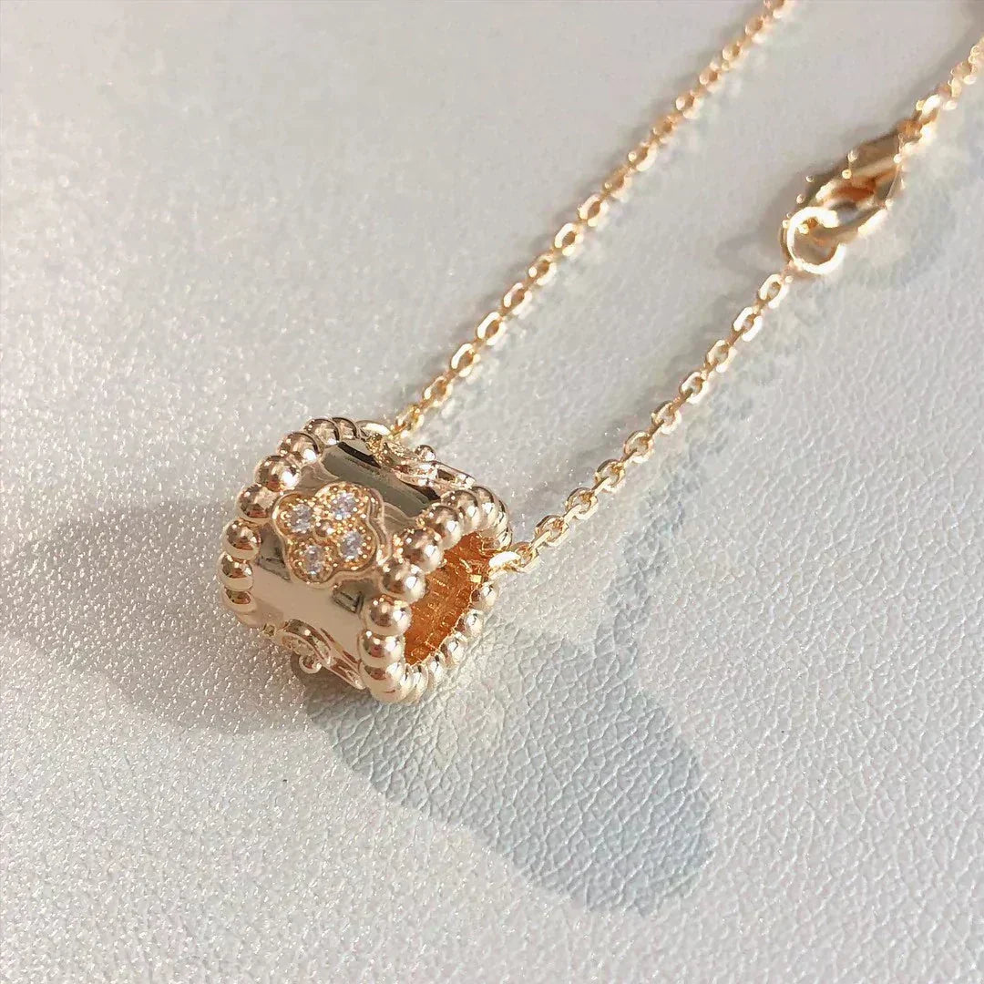 ¡®lume Jewelry¡¯PERLEE PEDANT NECKLACE GOLD / ROSE GOLD