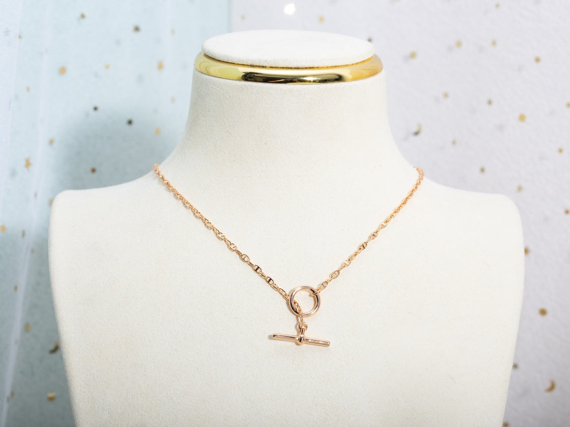 ¡®lume Jewelry¡¯ECHAPPEE NECKLACE PINK GOLD