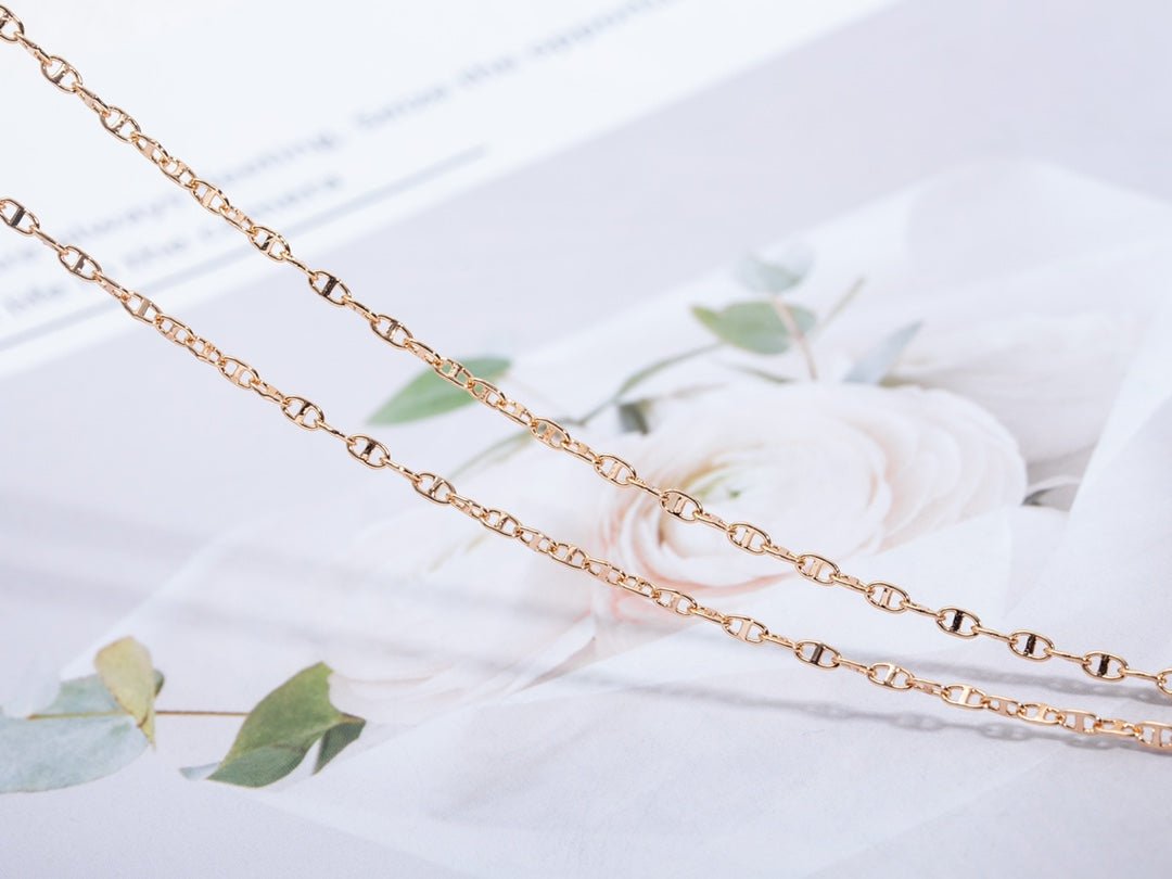 ¡®lume Jewelry¡¯ECHAPPEE NECKLACE PINK GOLD