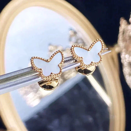 ¡®lume Jewelry¡¯SWEET BUTTERFLY MOP EARSTUDS