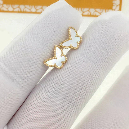 ¡®lume Jewelry¡¯SWEET BUTTERFLY MOP EARSTUDS