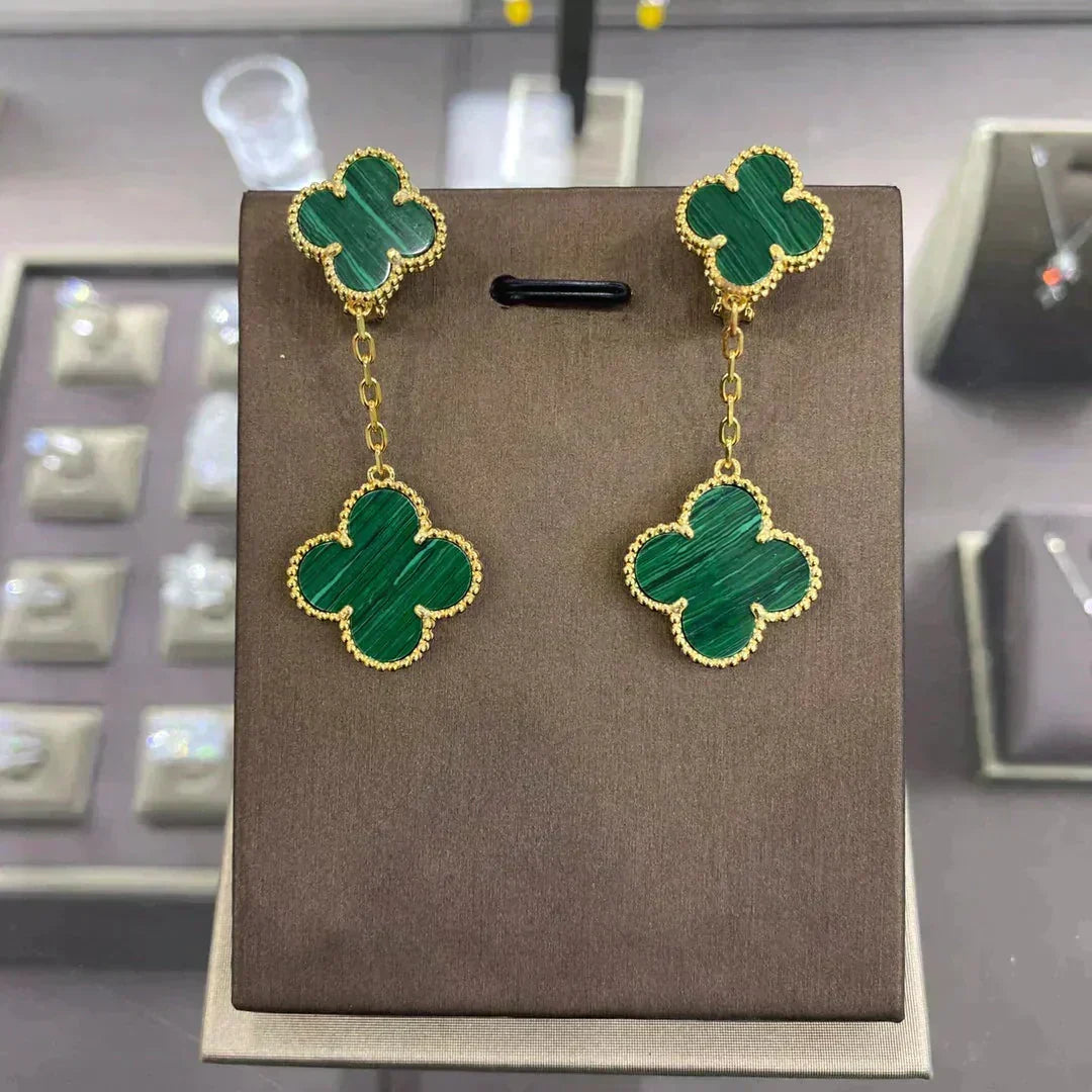 ¡®lume Jewelry¡¯CLOVER 2 MOTIFS  EARRINGS (MULTIPLE CHOICESC