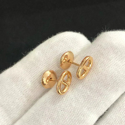 ¡®lume Jewelry¡¯CHAINE SMALL EARRINGS GOLD AND SILVER
