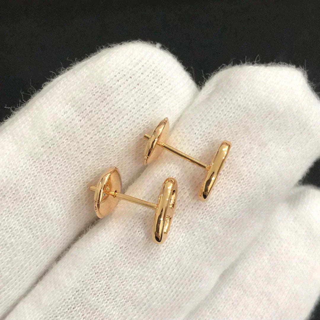 ¡®lume Jewelry¡¯CHAINE SMALL EARRINGS GOLD AND SILVER