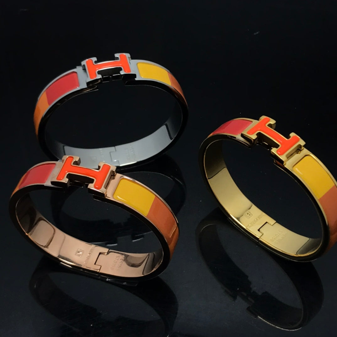 ¡®lume Jewelry¡¯H BRACELET ORANGE RAINBOW CERAMIC